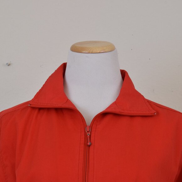 Vintage 90s Koret Francisca Lightweight Cotton/Poly‎ Full-Zip Jacket | size M - Picture 7 of 14
